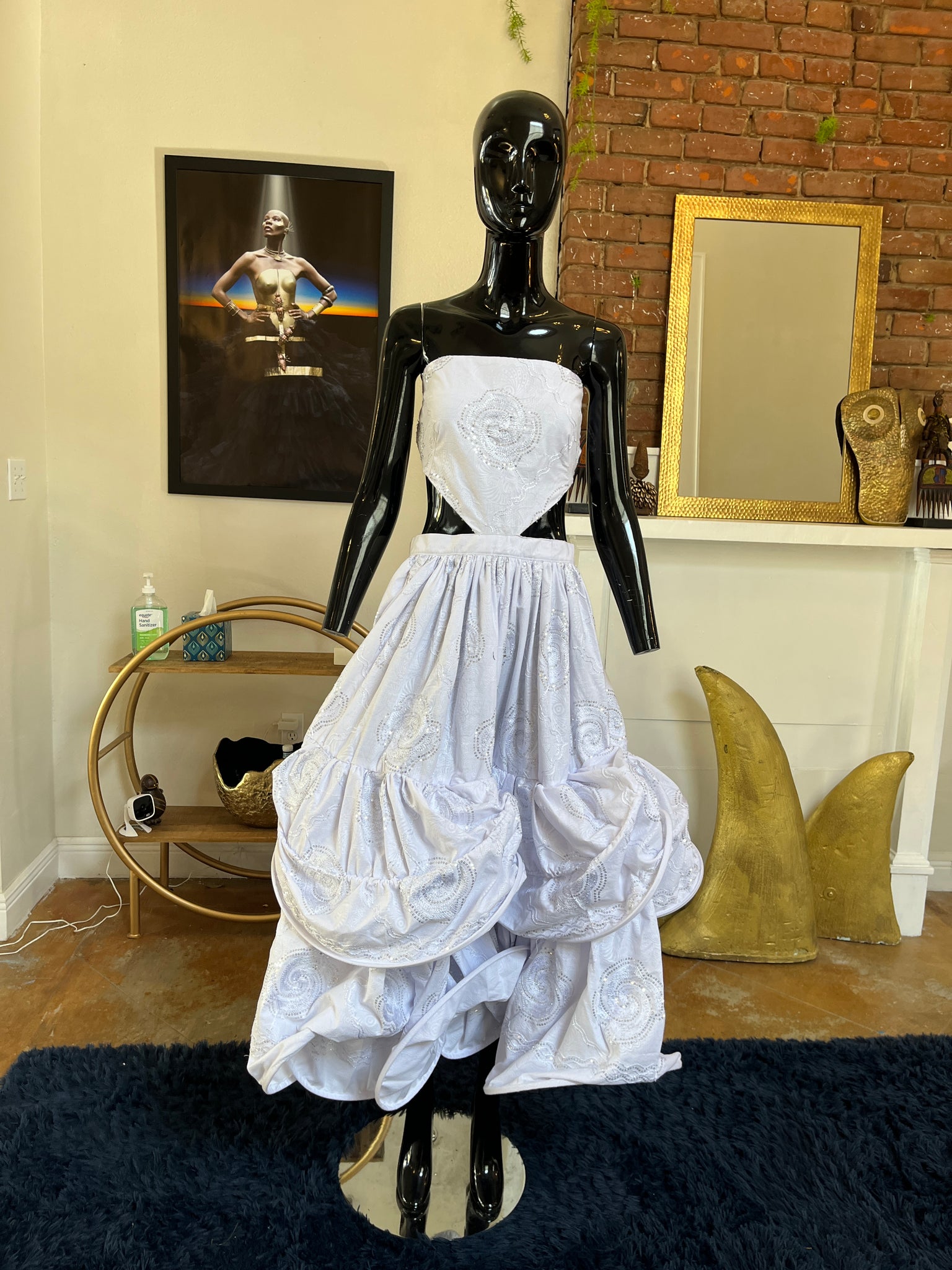 odRunway Angelic Leso Backless Dress