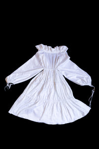 Mirage Silk Cinch Baby Doll Dress