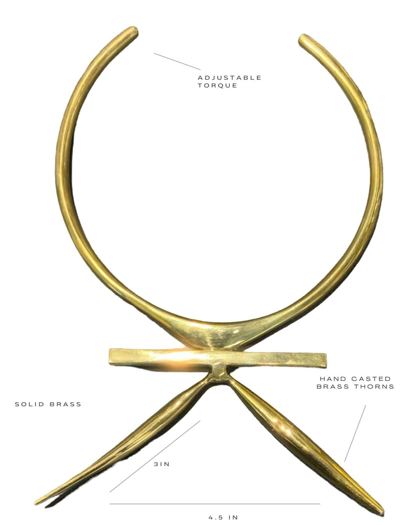 Thorn Signature Torque Necklace