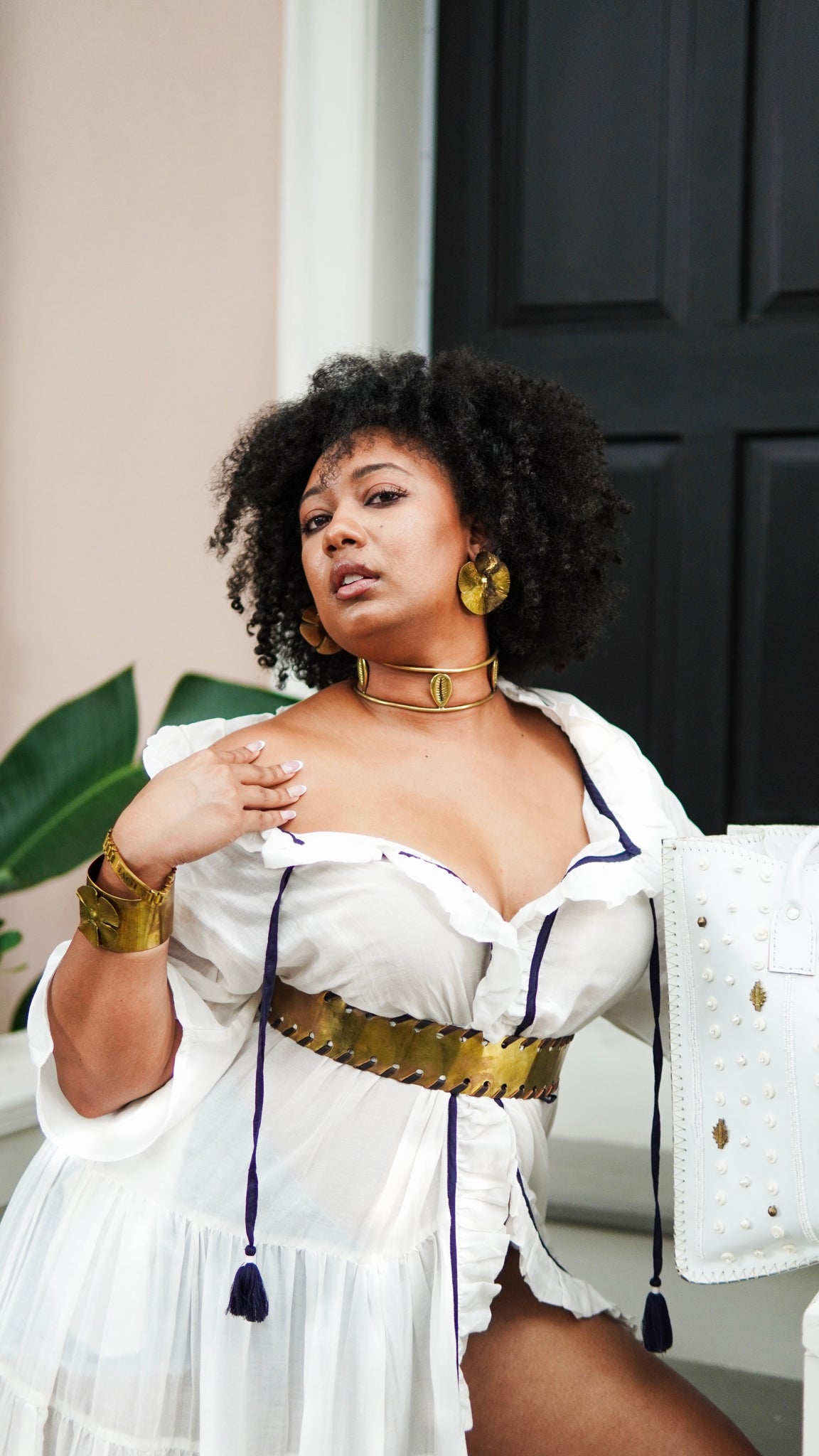 Convertible Tassel Kaftan