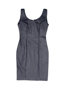 Denim Bodycon Midi Dress  odAOMO