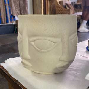 Kisii Soap Stone Face Cup