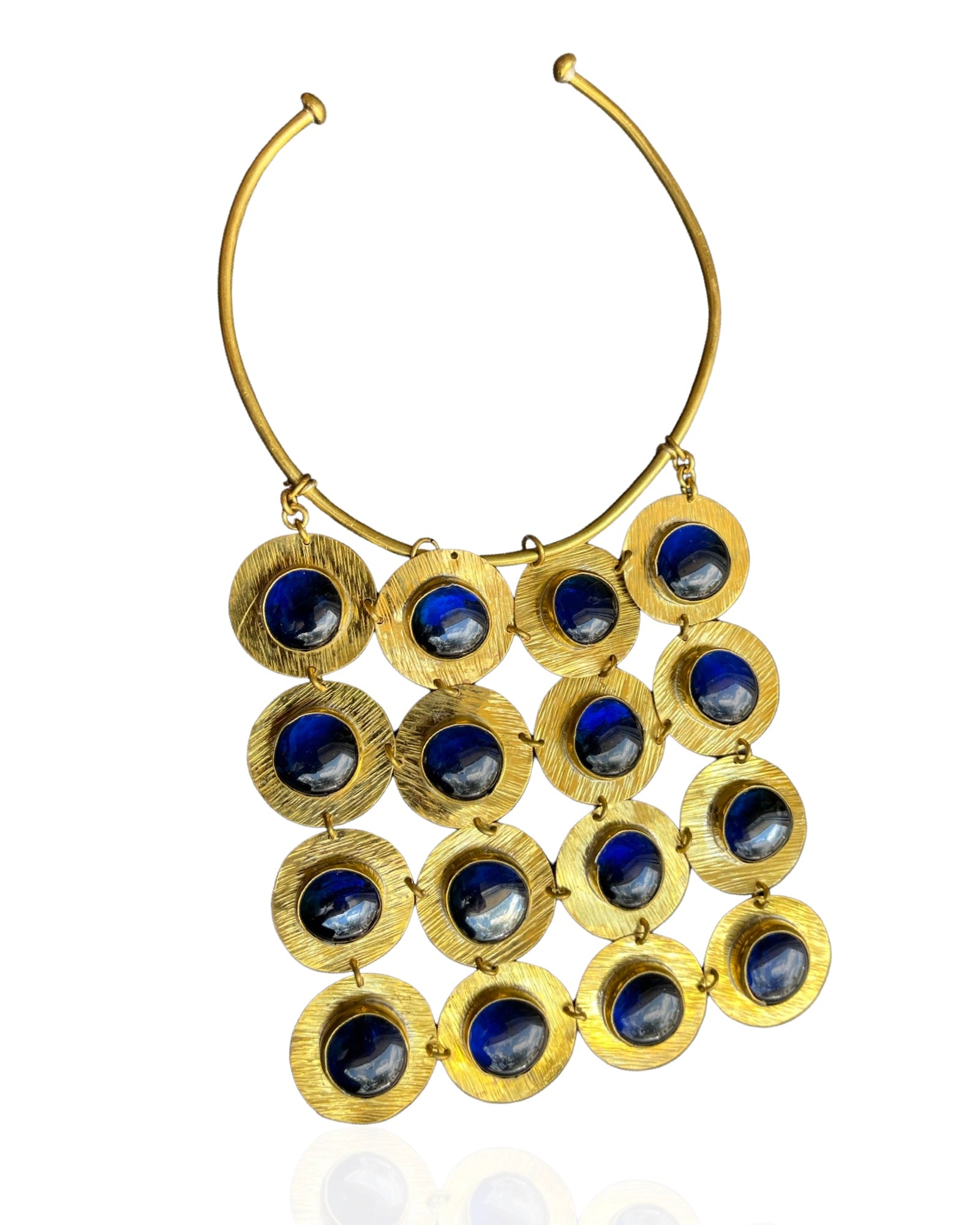 Stoned Brass Royal Bib