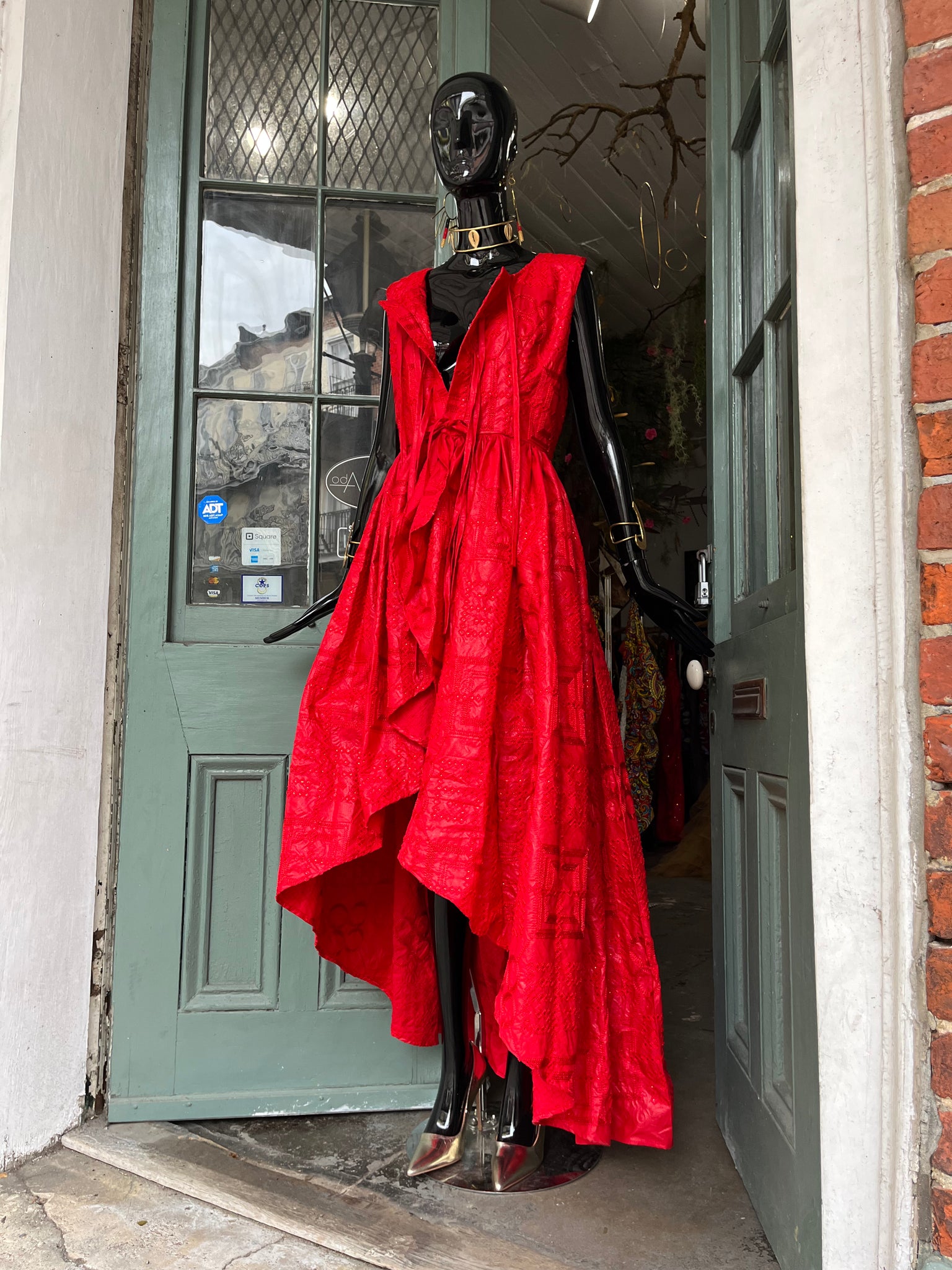 Ruby Embellished High-Low Vest/Dress