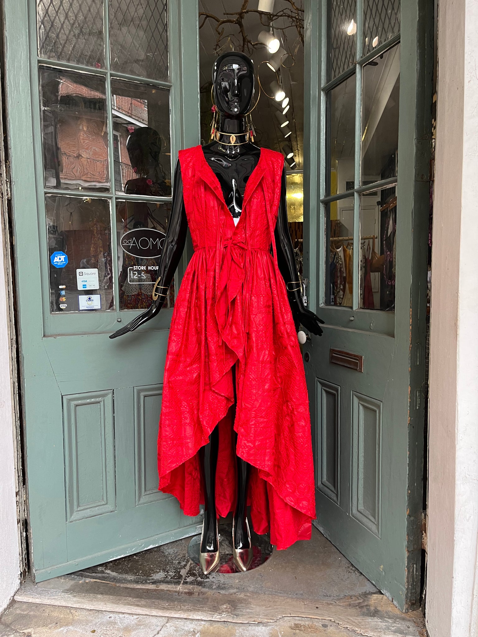 Ruby Embellished High-Low Vest/Dress
