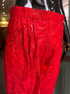 Ruby Embellished Cropped Pants