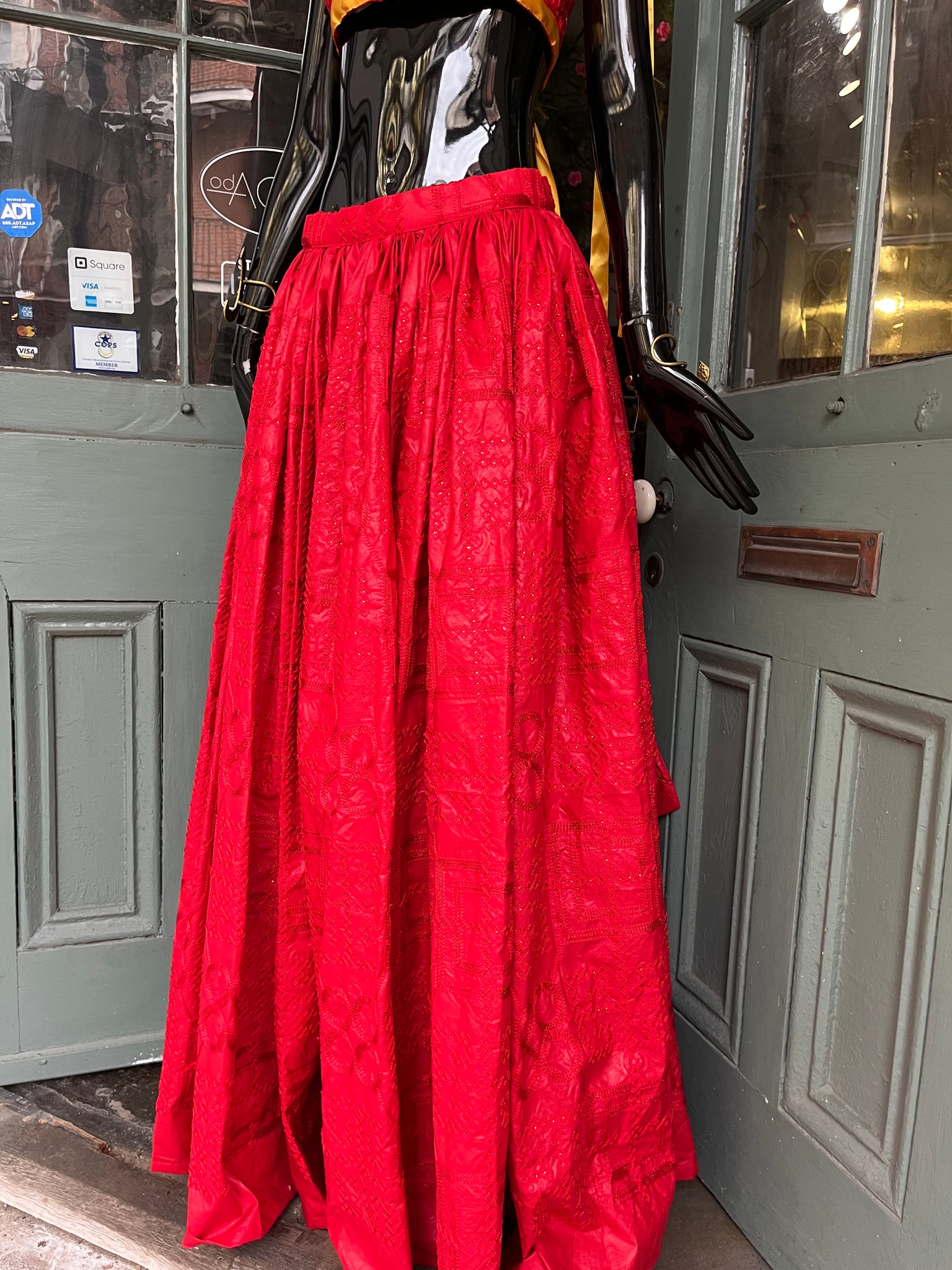 Ruby Embellished Maxi Skirt